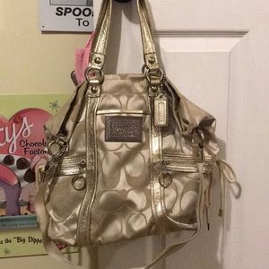 Authentic Coach Satchel - Poppy Collection